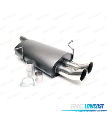 POT D'ÉCHAPPEMENT POUR BMW SÉRIE 3 E46 1998-2001 x2 DTM