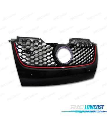 CALANDRE VOLKSWAGEN VW GOLF 5 LOOK GTI NOIR ROUGE