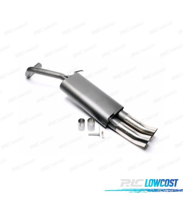 POT D'ÉCHAPPEMENT POUR SKODA FABIA 12 1999- x2 DTM