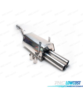 POT D'ÉCHAPPEMENT BMW E36 L4 1991-1998 SÉRIE 3 2x76MM