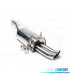 POT D'ÉCHAPPEMENT BMW E36 L4 91-98 SÉRIE 3 INOX x2 DTM