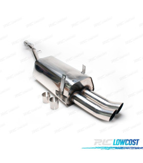 POT D'ÉCHAPPEMENT BMW E36 L4 91-98 SÉRIE 3 INOX x2 DTM