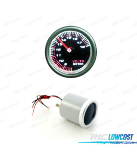 MANOMÈTRE VOLTMETRE NOIR