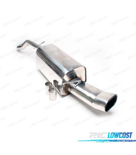POT D'ÉCHAPPEMENT POUR VOLKSWAGEN VW GOLF IV 09 1996- INOX DTM