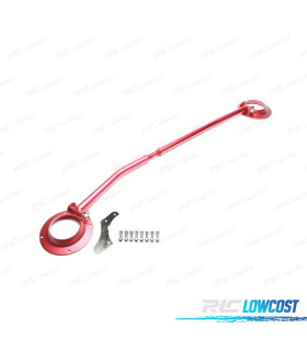 BARRE ANTI-RAPPROCHEMENT EN ALUMINIUM VOLKSWAGEN VW GOLF MK2 JETTA MK2 CORRADO ROUGE