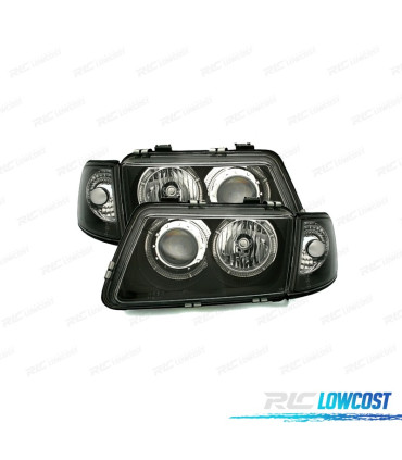 PHARE AUDI A3 8L 96-00 ANGEL EYES FOND NOIR