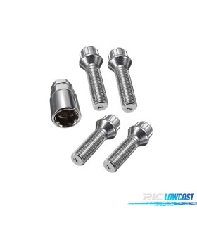 KIT BOULONS DE ROUE ANTIVOL 12X150 LONG