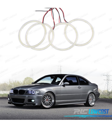 KIT CONTOURS LED ANGEL EYES CCFL BMW E46 COUPÉ CABRIO 03-06