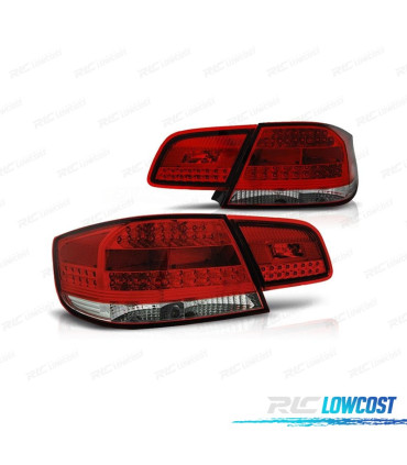 FEUX ARRIÈRE BMW E92 06-10 LED ROUGE CHROME