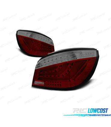 FEUX ARRIÈRE BMW E60 LCI 07-10 LED ROUGE FUMÉ