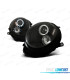 PHARES POUR MINI COOPER R56 R57 06-14 ANGEL'S EYES FOND NOIR