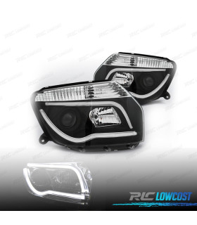PHARES DACIA DUSTER 10-13 TUBE LIGHT FOND NOIR