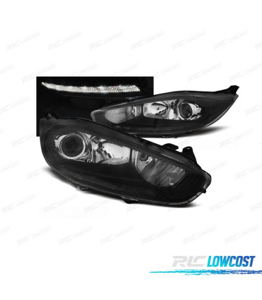 PHARES FORD FIESTA 12-17 DAYLIGHT DLR FOND NOIR