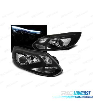 PHARES FORD FOCUS 11-14 TUBE LIGHT FOND NOIR