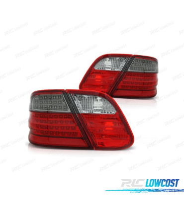 FEUX ARRIÈRE MERCEDES CLK W208 97-02 LED ROUGE FUMÉ