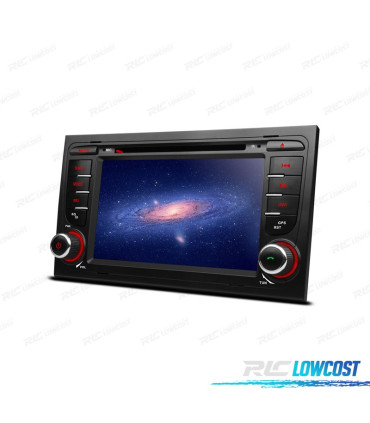 AUTORADIO 2DIN 7" POUR AUDI A4 B6B7 00-07 USB GPS TACTIL HD