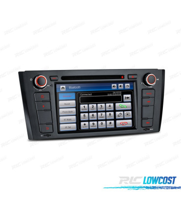 AUTORADIO 2DIN 7" BMW SÉRIE 1 E81 E82 E87 E88 04-11 USB GPS TACTIL HD