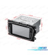 AUTORADIO 2DIN 7" POUR FORD ROND COULEUR NOIR USB GPS TACTIL HD