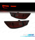 FEUX ARRIÈRE POUR RENAULT CLIO 4 13-16 LIGHT BAR ROUGE FUMÉ