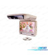 ÉCRAN DE TOIT PLAFOND 9 POUCES HD USB SD DVD BEIGE COULEUR