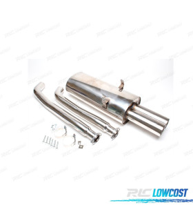 LIGNE D'ÉCHAPPEMENT INOX POUR BMW E36 ESSENCE 91-99