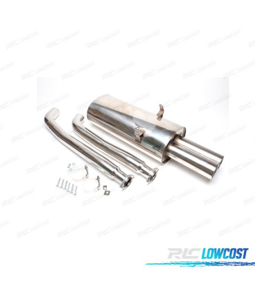 LIGNE D'ÉCHAPPEMENT INOX BMW E36 ESSENCE 91-99