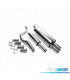LIGNE D'ÉCHAPPEMENT INOX AUDI A3 8L SEAT LEON 1M ET GOLF 4