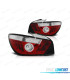 FEUX ARRIÈRE SEAT IBIZA 3P 08-12 LED ROUGE CHROMÉ
