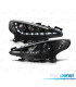 PHARES PEUGEOT 207 06-12 FEUX DIURNES LED FOND NOIR
