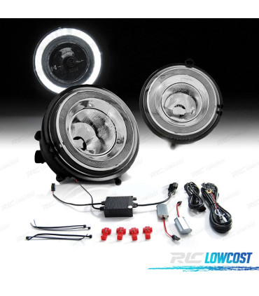 PHARES ANTIBROUILLARD MINI COOPER R55 R56 R57 R58 R59 R60 R61 07-14 CHROMÉ