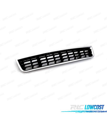 CALANDRE AUDI A4 B6 00-04 NOIR CHROMÉ