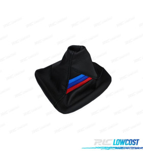 SOUFFLET DE VITESSES EN CUIR POUR BMW LOOK M