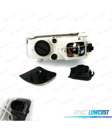 PHARES VOLKSWAGEN VW PASSAT 93-96 ANGEL EYES FOND NOIR