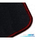 TAPIS DE VELOURS POUR AUDI A1 10-15 ROUGE