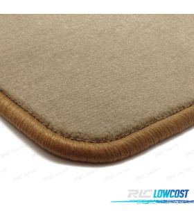 TAPIS DE VELOURS BMW Z4 E85 03-09 BEGE