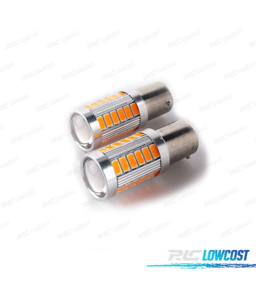 AMPOULES BA15S LED CANBUS ORANGE