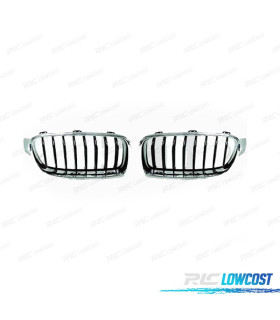 CALANDRES BMW F30 F31 11-15 CHROMÉ NOIR