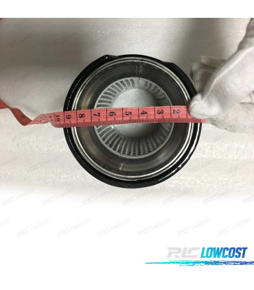 EMBOUT D'ÉCHAPPEMENT BMW LOOK M CARBONE ROND