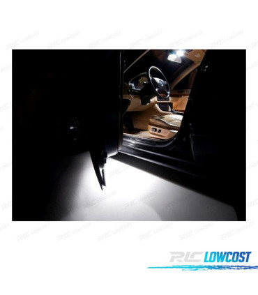 AMPOULE LED ZONE DE PIED ET DE PORTIERE POUR BMW