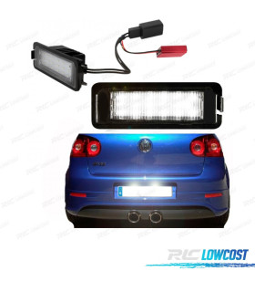 ÉCLAIRAGE PLAQUE D´IMMATRICULATION LED POUR SEAT VW