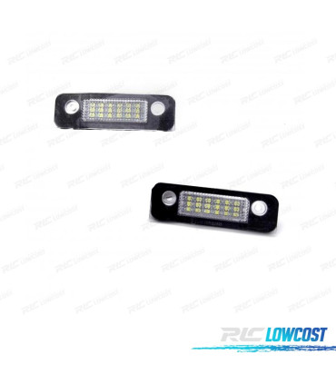 ÉCLAIRAGE PLAQUE D´IMMATRICULATION POUR SKODA OCTAVIA 08-12 LED