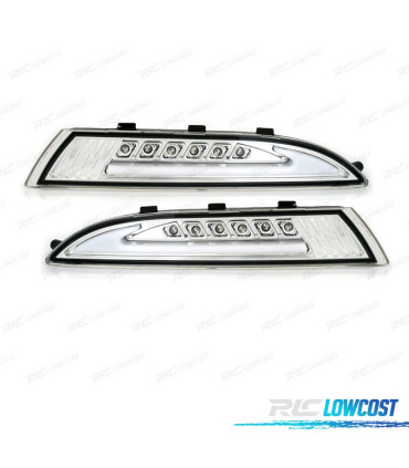 KIT FEUX DIURNES VOLKSWAGEN VW SCIROCCO III TUBE LIGHT + CLIGNOTANTS LED 08-14
