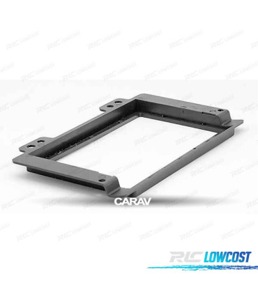 FACADE AUTORADIO 2-DIN NOIR POUR LAND ROVER FREELANDER 04-07