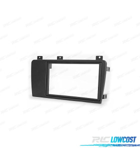 FACADE AUTORADIO 2-DIN NOIR POUR VOLVO S60 05-10 V70 XC70 05-07