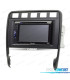 FACADE AUTORADIO 2-DIN NOIR POUR PORSCHE CAYENNE 02-10