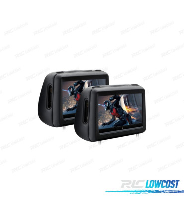 APPUIE TÊTE AVEC DVD, HDMI LCD 10.1 1080P TOUCH