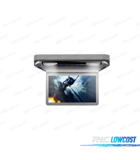 ECRAN DE TOIT HD 1080P XTRONS 13.3" AVEC LUMIÈRE DVD HDMI SD USB ET HAUT PARLEURS.