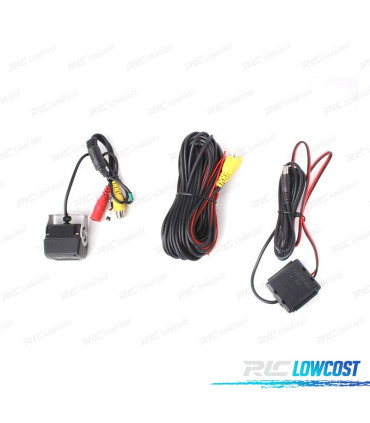 CAMÉRA DE RECUL AVEC VISION NOCTURNE ET LIGNES D'AIDE 12 24V