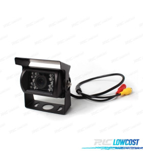 CAMARA DE APARCAMIENTO CON VISIÓN NOCTURNA 12 24V