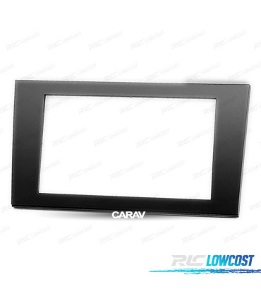 FACADE AUTORADIO 2 DIN NOIR AUDI A4 ET SEAT EXEO